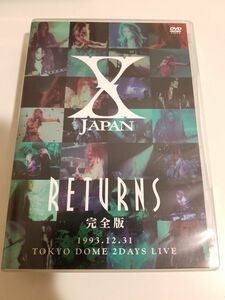 X JAPAN　RETURNS　DVD