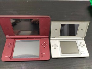 1円〜☆ Nintendo 任天堂 3DS DS Lite ゲーム機2個セット WAP-002 USG-001
