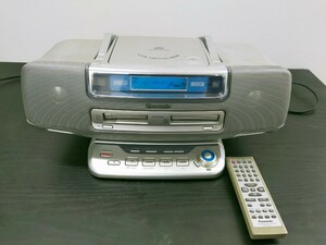 Panasonic Panasonic RX-MDX81 personal MD system radio-cassette remote control attaching 