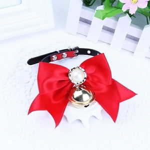  pet necklace ribbon bell cosplay cat small size dog M-23rd