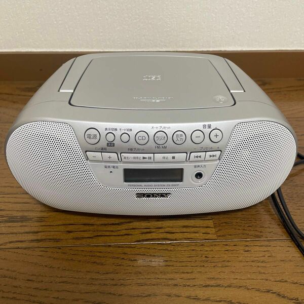 SONY ソニー　CDラジオ　ZS-S10CP 中古　簡易動作確認済み ラジオ