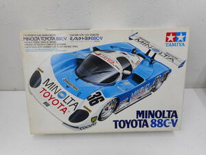  unopened 1/24 Tamiya MINOLTA TOYOTA 88C-V sport car series NO.79