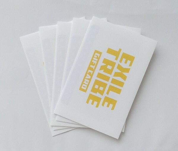 EXILE TRIBE GIFT CARD ギフトカード 50000円