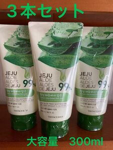 銀座ステファニー JEJU ALOE チェジュ アロエ フレッシング スージングジェル 300ml 3本セット