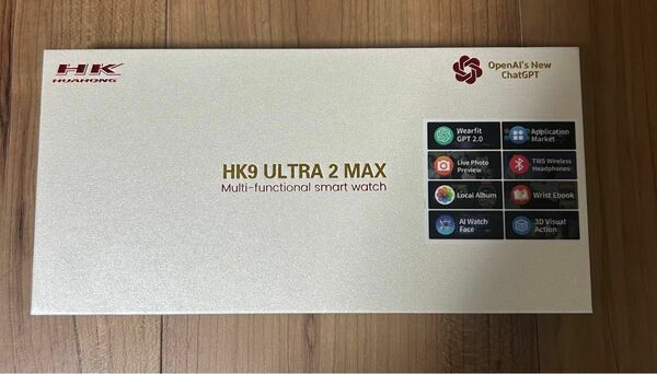 HK9 ULTRA 2 MAX スマートウォッチ 2024年最新