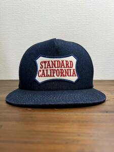 STANDARD CALIFORNIA スタンダードカリフォルニア キャップ 帽子 トラッカーキャップ デニムキャップ 野球帽