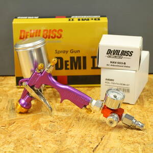 * rare De Ville screw spray gun DEMI2-DL8-08-G-PU calibre 0.8 millimeter De Ville screw temi2temiⅡ