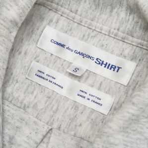 TG9761：COMME des GARCONS SHIRT/コムデギャルソン シャツ*メンズ*ひまわりプリント*パッチワークシャツ*半袖*S*フランス製の画像5