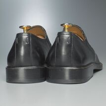 TH5035//イタリア製*ルイヴィトン/LOUIS VUITTON*メンズ6.5/サイドエラスティックシューズ/レザースリッポン/ローファー/プレーントゥ/革靴_画像4