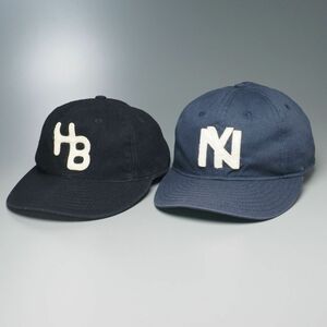 USA made EBBETS FIELD FLANNELSebetsu field flannel z2 point SET hobo horn bo-BROOKLYN EAGLES 1935 Baseball cap hat 