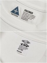 TH2363 CHALLENGER/チャレンジャー*2点セット*長袖Tシャツ*ホワイト系*コットン*バックプリント*カットソー*メンズ*size*M_画像7