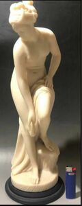 週末限定価格 G030 アンティーク 西洋彫刻 大理石風 裸婦像 裸のヴィーナス 西洋古美術本物保証 無傷完品!! 貴重希少品!!