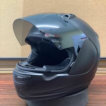 【中古品】美品 アライ フルフェイスヘルメット QUANTUM-J XLサイズ　Arai ヘルメット マットブラック _画像2