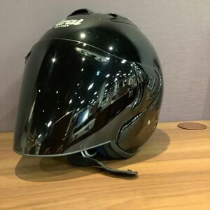 【中古品】アライ ジェットヘルメット バイク XL SZ-Ram3 グラスブラック