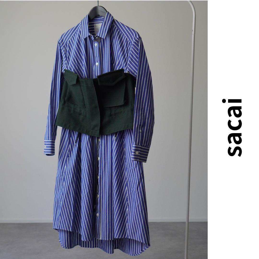 Yahoo!オークション -「sacai ワンピース シャツ」(サカイ) (さ Yahoo!オークション -「sacai ワンピース シャツ」(サカイ) (さ