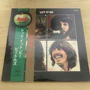 The Beatles Let It Be 赤盤 レコード