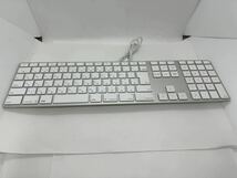 S225) アップル 純正 Apple Keyboard A1243 (テンキー付き) 日本語USBキーボード 中古　複数在庫_画像1