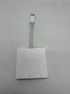 S191）Apple純正 USB-C Digital AV Multiport Adapter A1621デジタル AV マルチアダプタ