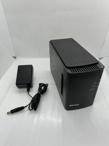 S425) BUFFALO LinkStation LS-WX2.0TL/R1 case only [HDD none ] power supply AC adaptor attached 