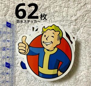 60枚 フォールアウト Fallout 防水ステッカー シール voult boy ステッカー