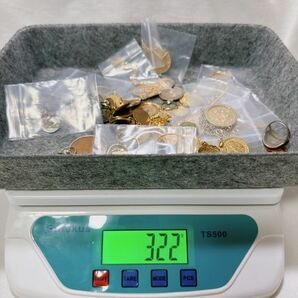 BO コイン系 アクセサリー 大量まとめ 約300g 0.3kg シルバー ゴールドカラー ネックレス ペンダント ブレスレット エリザベス 等の画像2