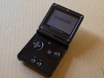 （18）GBA SP ゲームボーイアドバンスSP オニキスブラック　_画像1