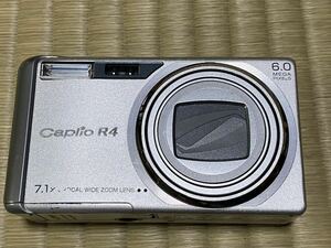 (21)RICOH Ricoh compact digital camera Caplio R4 Capri o silver 