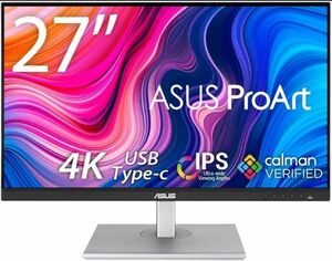 ASUS ProArt 27インチ 4Kモニター PA279CV-J