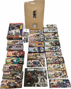 [ unused goods ] Ken, the Great Bear Fist Rizin collection super figure Raoh & black . number comics Bunch application commodity . appendix etc. 29 piece summarize Zippo attaching 