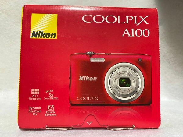 Nikon COOLPIX A100 レッド新品未使用品