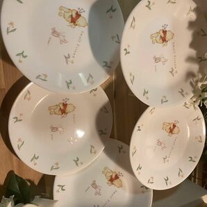 CORELLE コレール ディズニーくまのプーさんお皿5枚セット