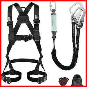 [] [2022 new standard conform ] full Harness safety belt new standard set .. system stop for apparatus flexible type double Ran yard shock absorber attaching 