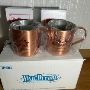 東京ディズニーリゾート　銅マグカップ　2個　KIRIN 懸賞当選品