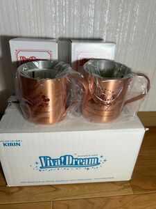 東京ディズニーリゾート　銅マグカップ　2個　KIRIN 懸賞当選品