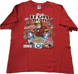 アメコミ 00s Ironman Tee Shirt アイアンマン Tシャツ トニースターク アベンジャーズ Marvel マーベル キャラクター USA アメリカ古着