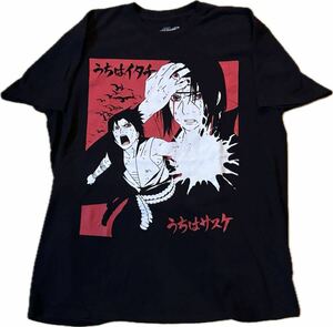 USA企画 逆輸入 NARUTO Itachi and Sasuke Tee Shirt ナルト うちはイタチ うちはサスケ Tシャツ アニメ 漫画 マンガ 映画 ムービー 企業