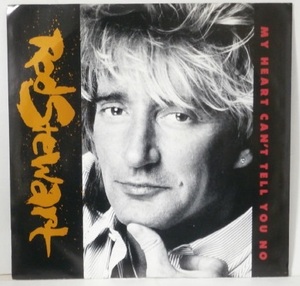 輸入盤 Rod Stewart My Heart Can't Tell You No 1988年 US盤 7inch EP ロッド・スチュワート