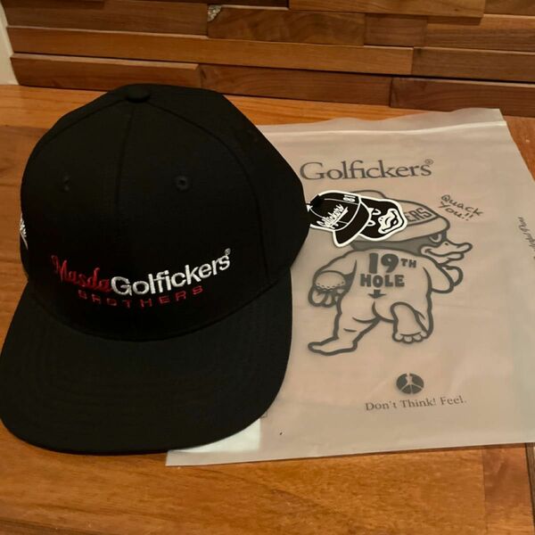 マスダゴルフ × Golfickers Collabo Cap 2024 -Black- 