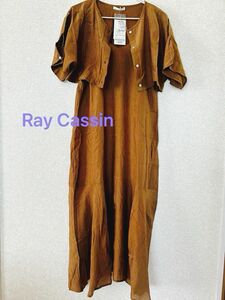 新品未使用Ray Cassinタグ付ワンピース チュニック付きキャミワンピース　フリーサイズ