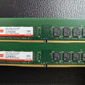 0507-16 innodisk DDR4 2400 4GB メモリ 2枚