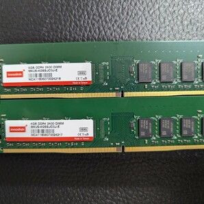 0507-17 innodisk DDR4 2400 4GB メモリ 2枚