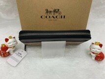 コーチ COACH 長財布 財布 ウォレット ブランド 誕生日 プレゼント 贈り物 シグネチャー ジップ ファッション 新品 未使用 F58112 A293Z_画像5