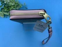 コーチ COACH 長財布 財布 レディース プレゼント 贈り物 ギフト 誕生日 シグネチャー ロング ジップ 新品 未使用 ファッション C4452 A076_画像7