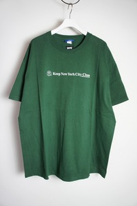 LAFAYETTE ラファイエット LFYT ny city clean DSNY Ｔシャツ 半袖カットソー 緑1226O