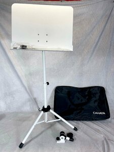 [ Fukuoka ]W430 music stand *CAHAYA* exclusive use back attaching *W430 H1020 D450* model R exhibition goods *TS7303_Ts