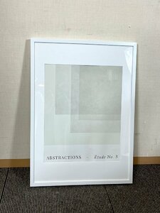[ Fukuoka ] interior miscellaneous goods art poster *IKEA*RIBBA*W525 H725 D35* model R exhibition goods *BR5053_Kh