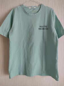 メンズ　半袖Tシャツ　ブルー系　Mサイズ