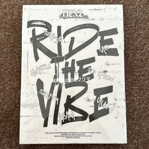 NEXZ RIDE THE VIBE Ride ver アルバム 新品 未開封 2