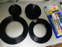 トリッカー　セロー　クランクケースガード左右セット　（黒）3Dプリンター製　材質TPU エンジンガード_画像3