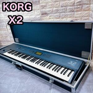 KORG コルグ X2 シンセサイザー 鍵盤楽器　ハードケース付き
